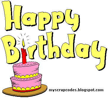 Birthday Cake  on Colors Of Life  Happy Birthday Animation With Cake And Candles