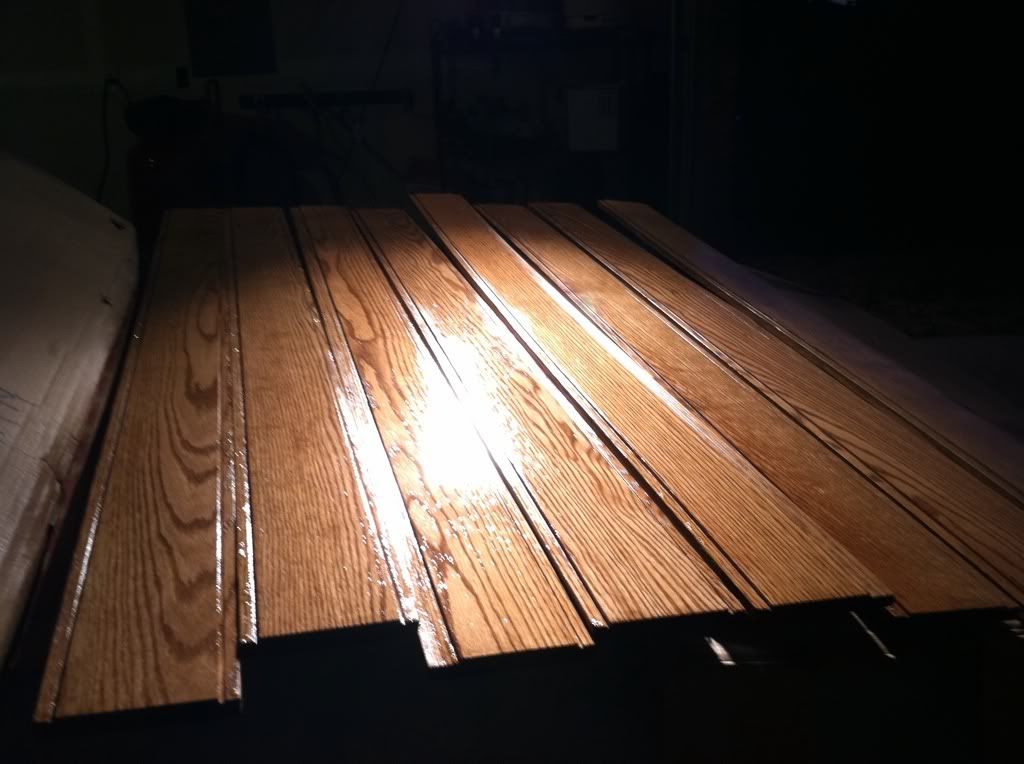 Clear coating wood Team Chevelle