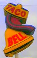 picture of first taco bell sign