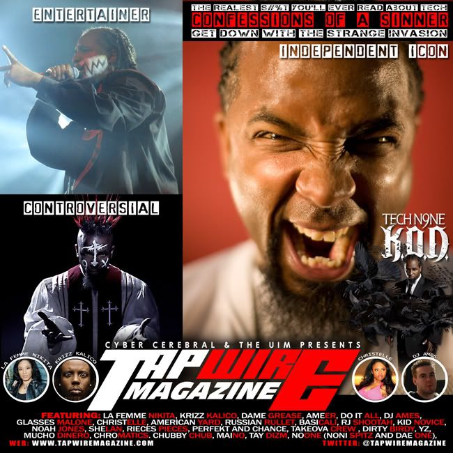 TECHN9NE,TECH NINE,TECH,RAPPER,KANSAS CITY RAPPERS,K.O.D.