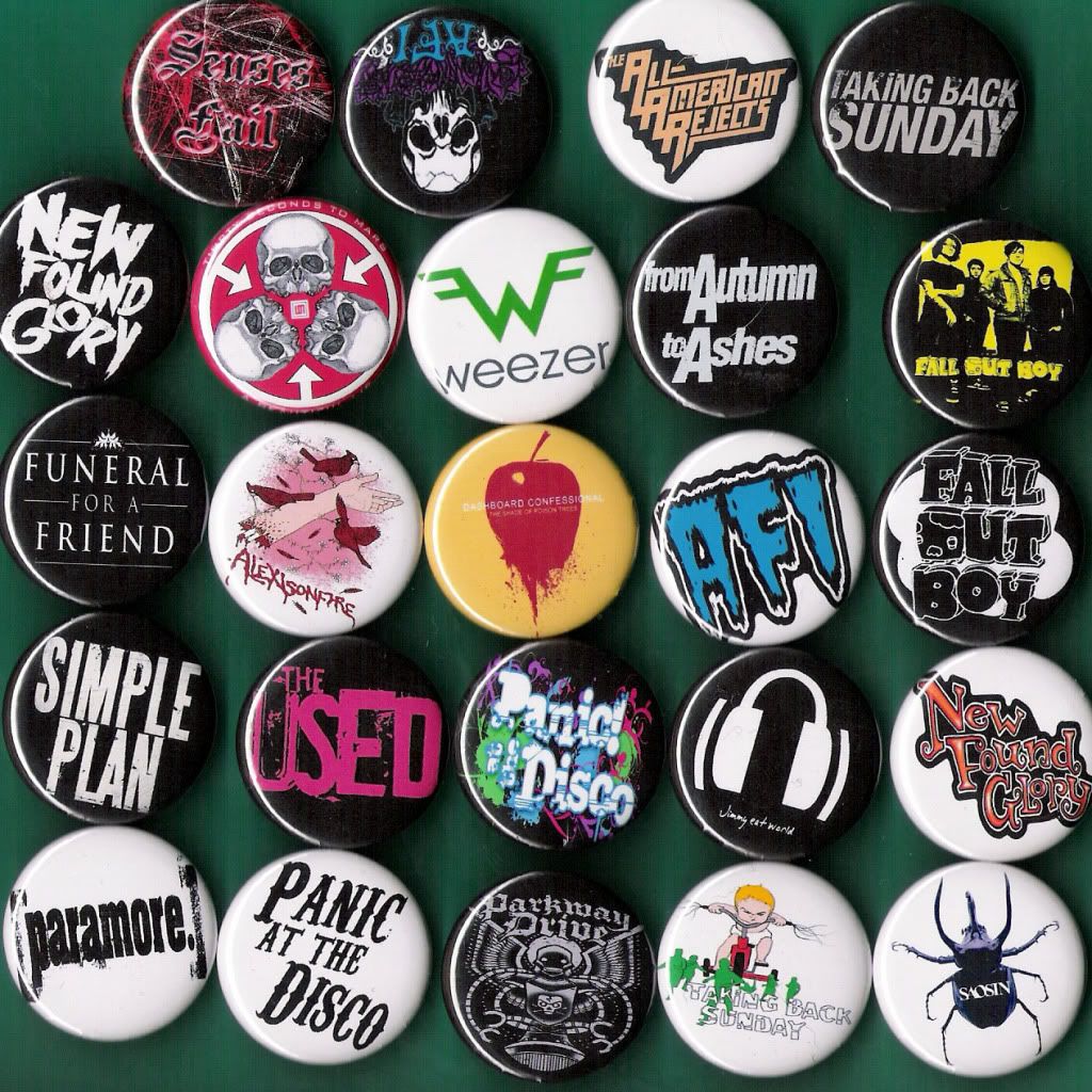 band badges