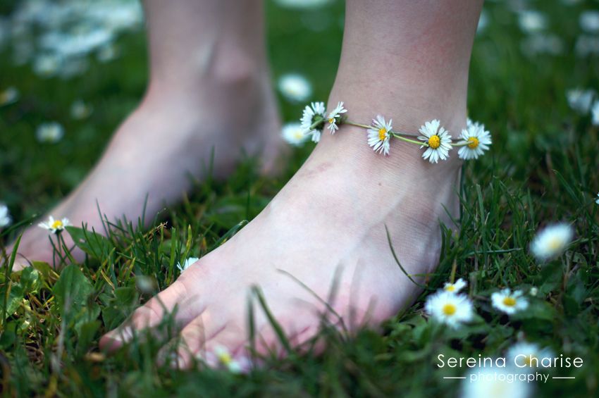 Daisy Chain Ankle Bracelet