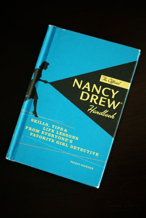 Nancy Drew,Handbook,Old Books,Book,Blue,Yellow