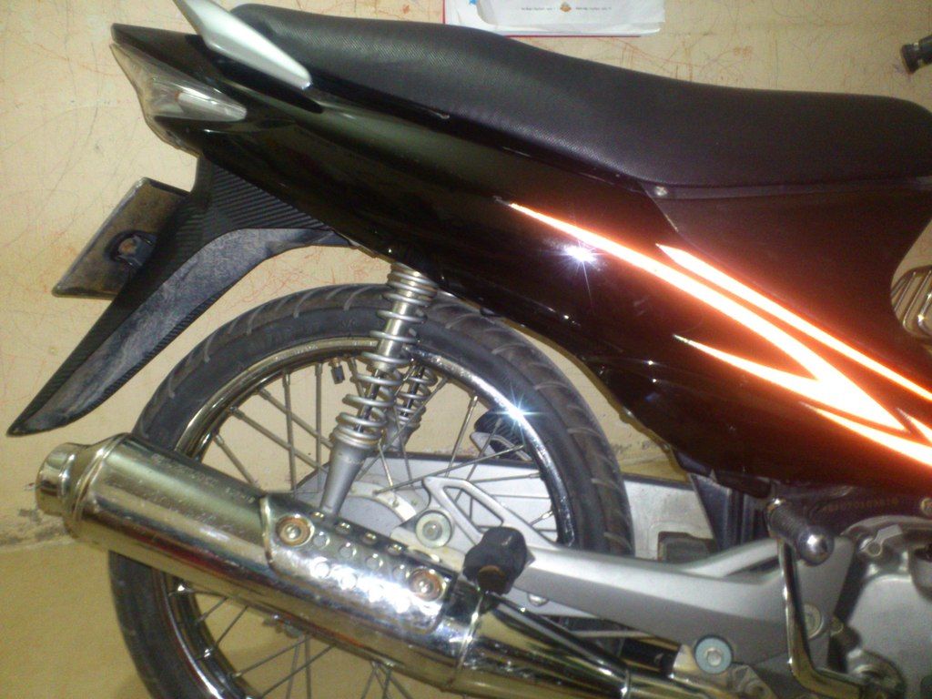 SuZuKi SMASH Revo 2007-màu đen,xe đẹp- 7tr - 1